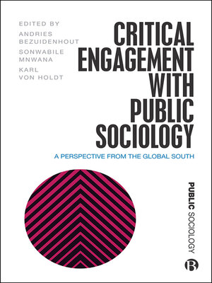 cover image of Critical Engagement with Public Sociology